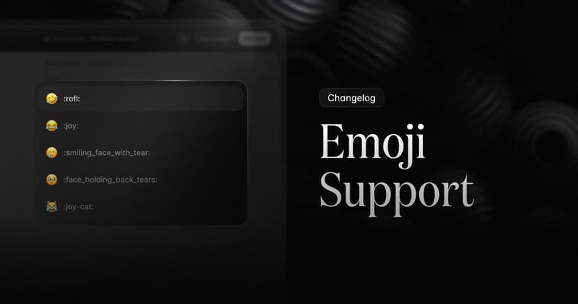 Editor Emoji Picker