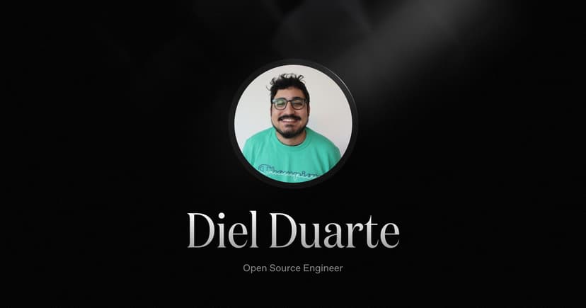 Welcoming Diel Duarte, our new Open source Engineer