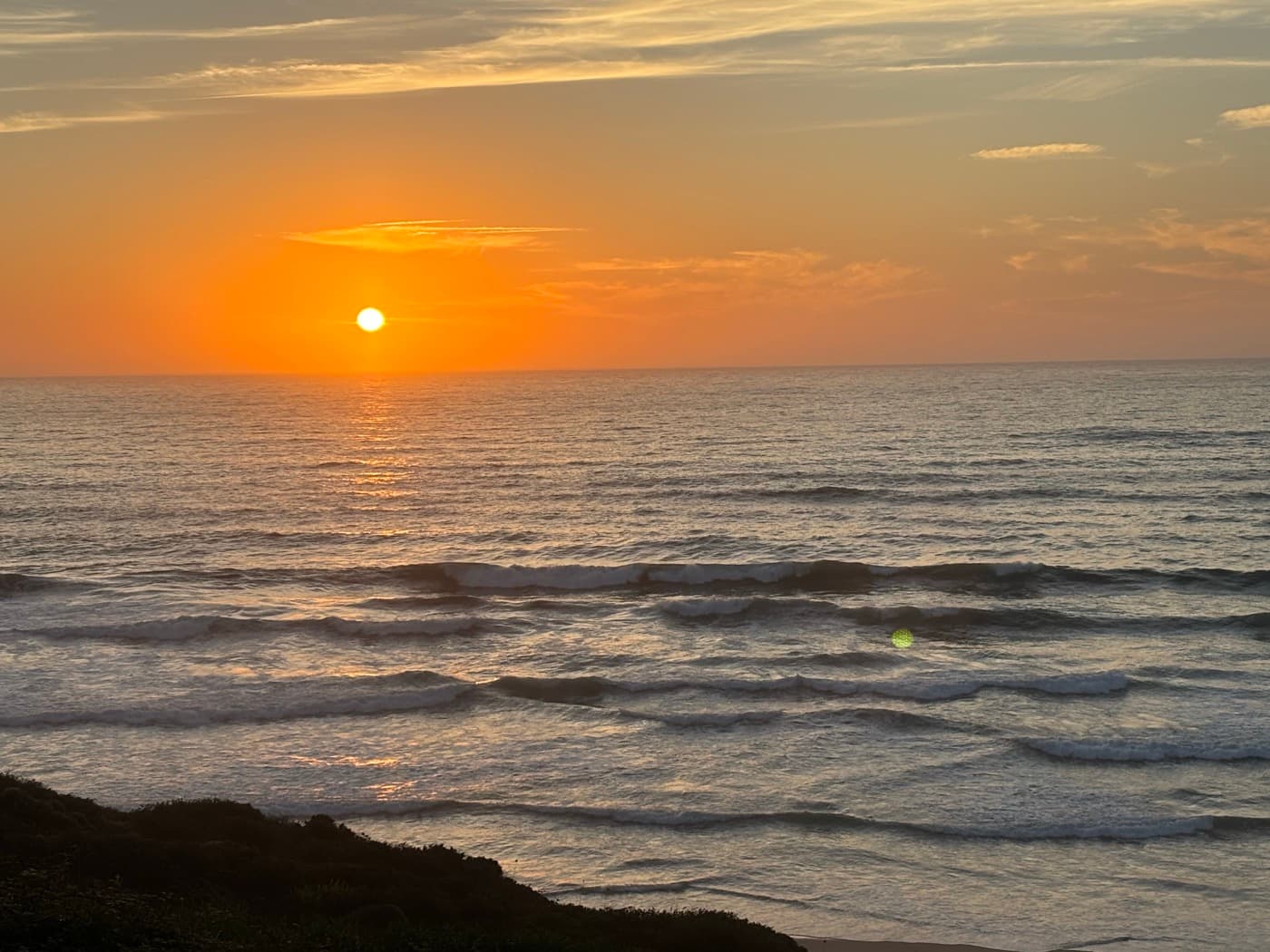 Sunset at Odeceixe, Costa Vicentina, Portugal